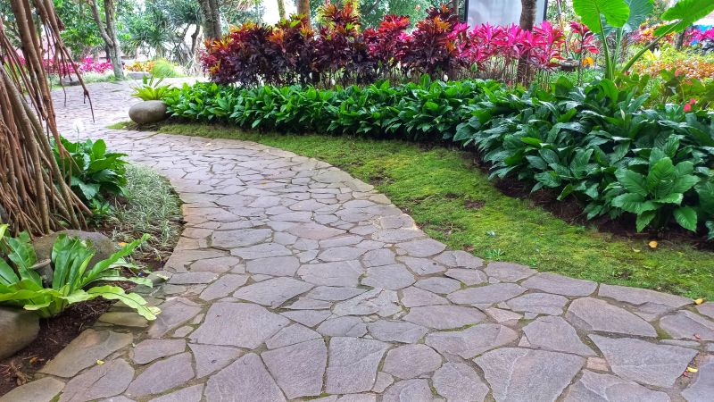 Natural Stone Walkway
